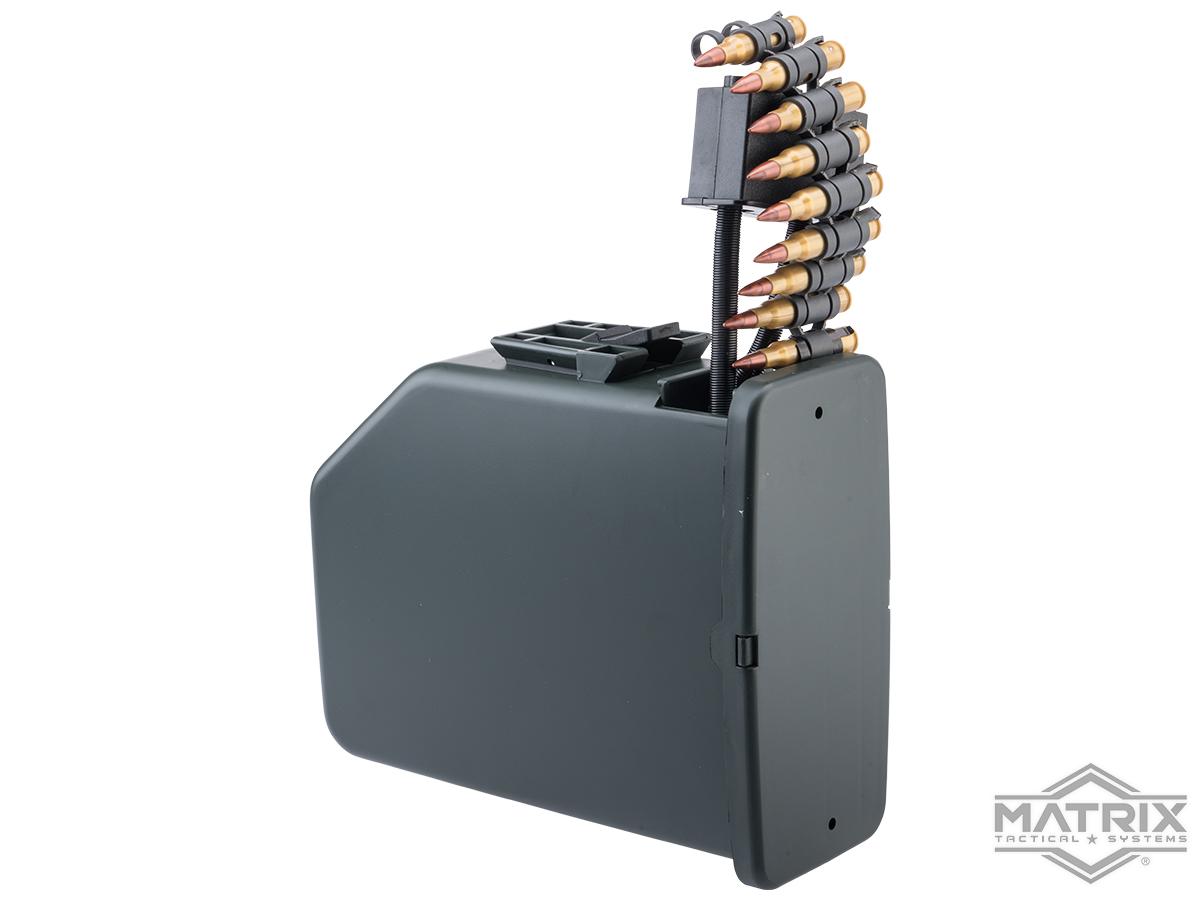 Matrix Battle Axe 6000rd Auto Electric Drum Magazine for M249 SAW