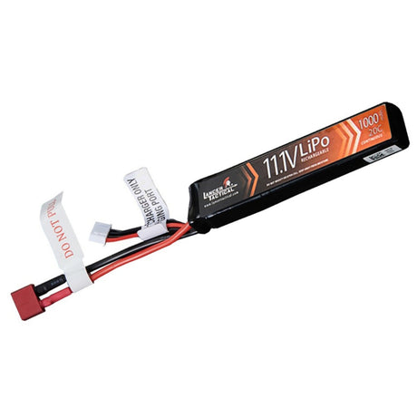 Lancer Tactical 11.1v 1000mAh Stick Lipo Battery