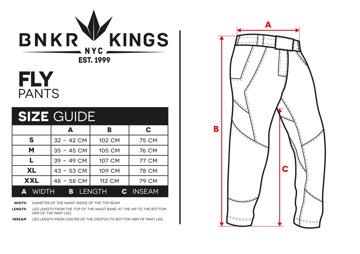 Bunkerkings Featherlite Fly Paintball Pants