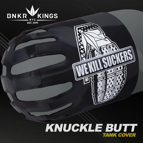 Bunker Kings Knuckle Butt Tank Cover WKS Black