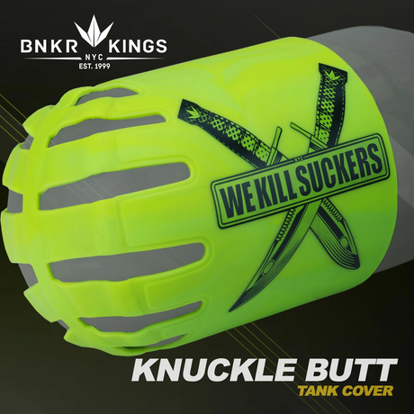 Bunker Kings Knuckle Butt Tank Cover WKS Knife Lime