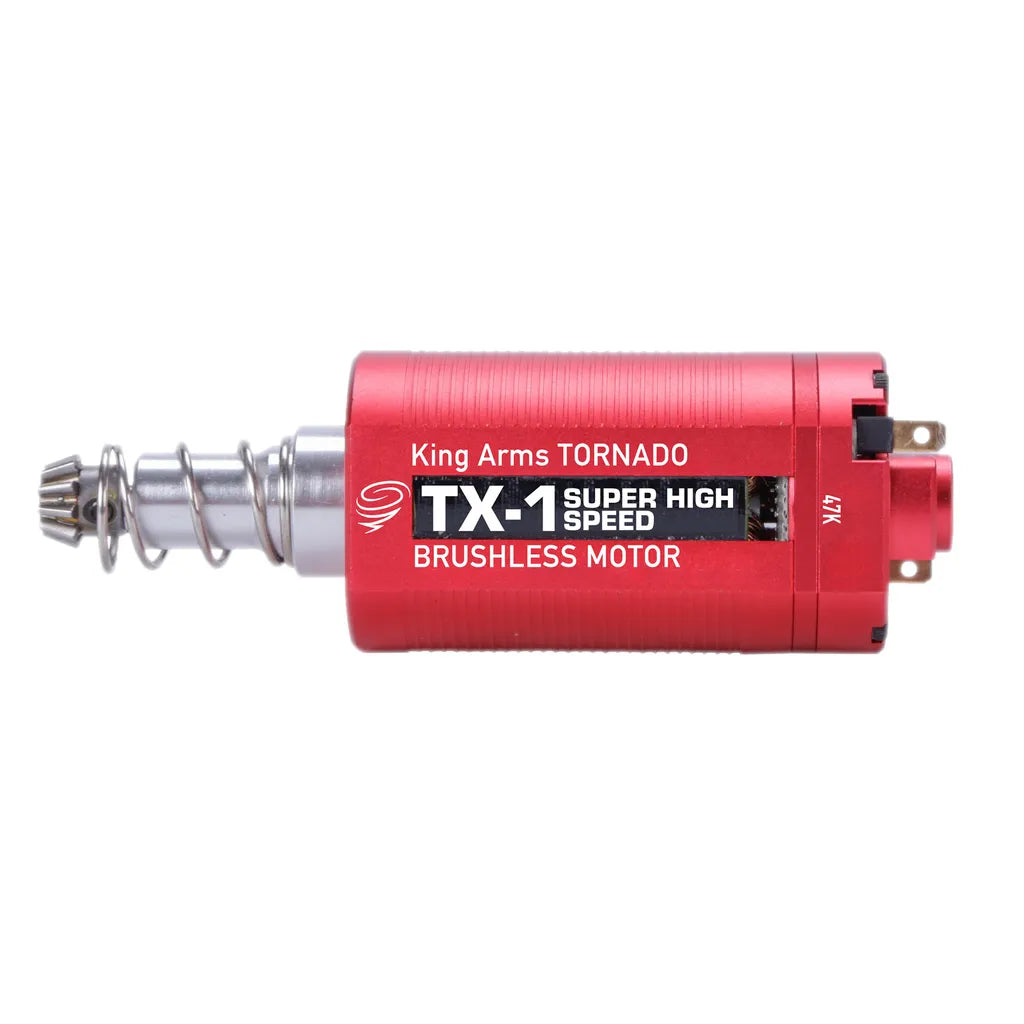 King Arms Tornado Long Type Brushless Motor (Model: TX-1 Super High Speed)