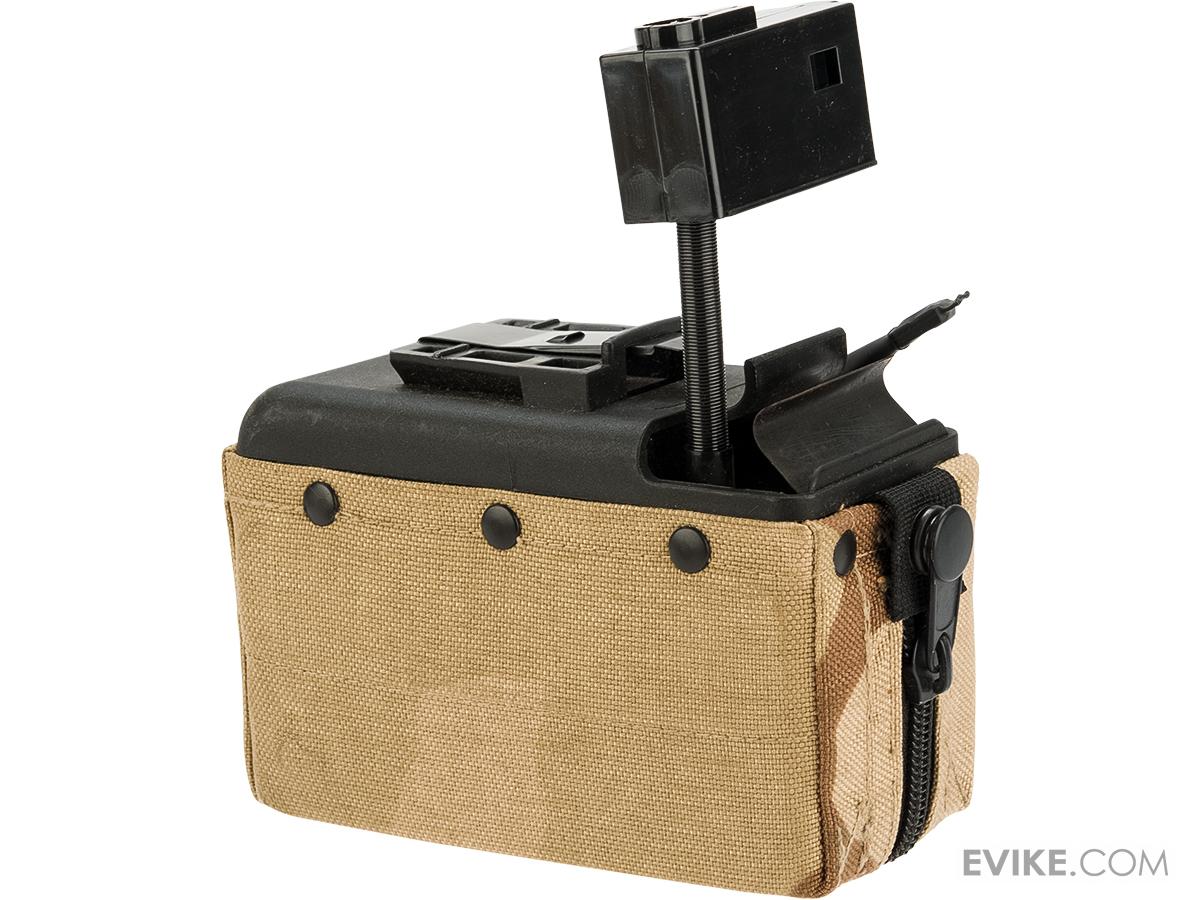 MAG 2500rd M249 Electric Winding Cartridge Pouch w/ Remote