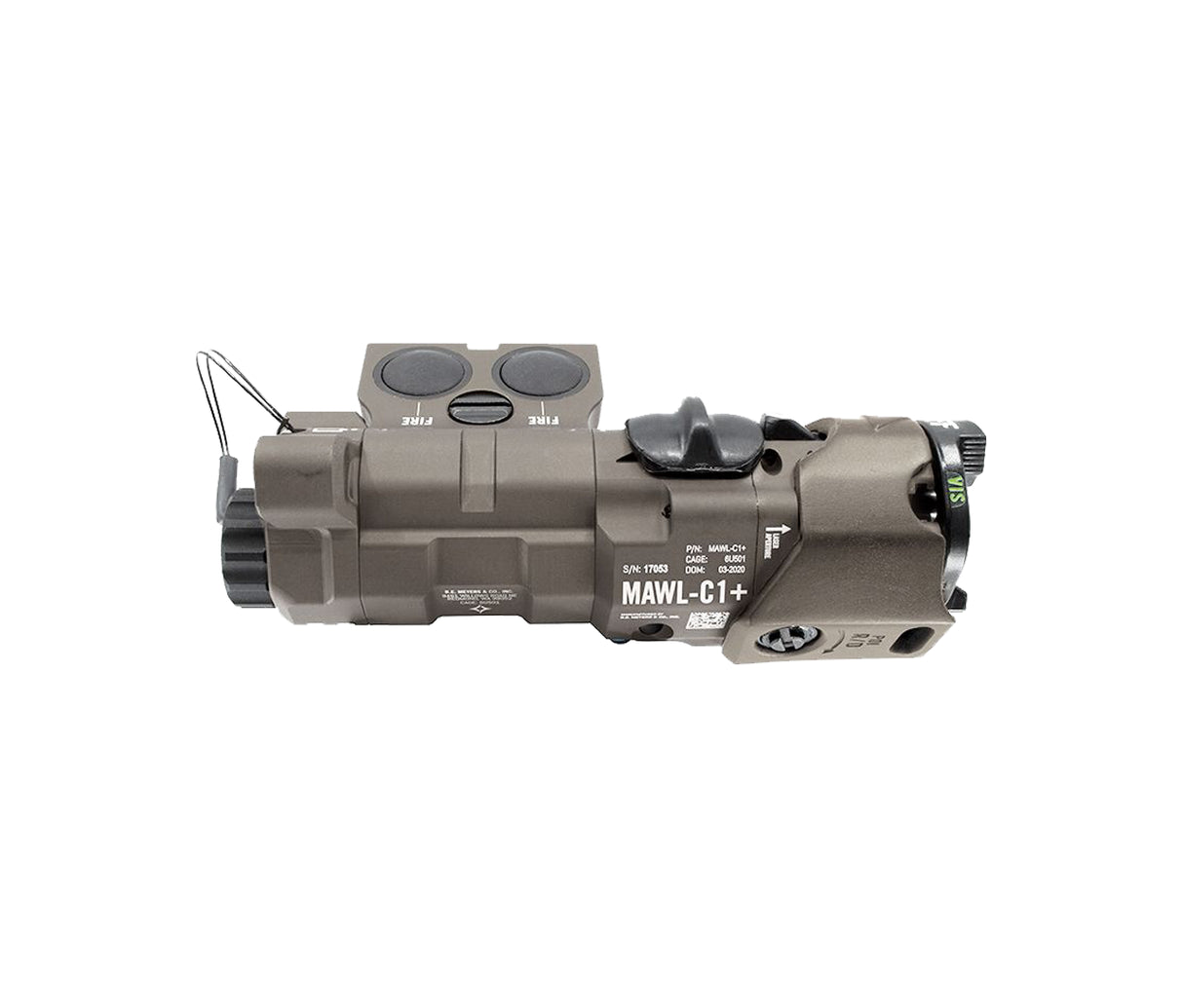 WADSN - Modular Advanced Weapon Laser (MAWL-C1+) – Black Ops WADSN - Modular Advanced Weapon Laser (MAWL-C1+) – Black Ops