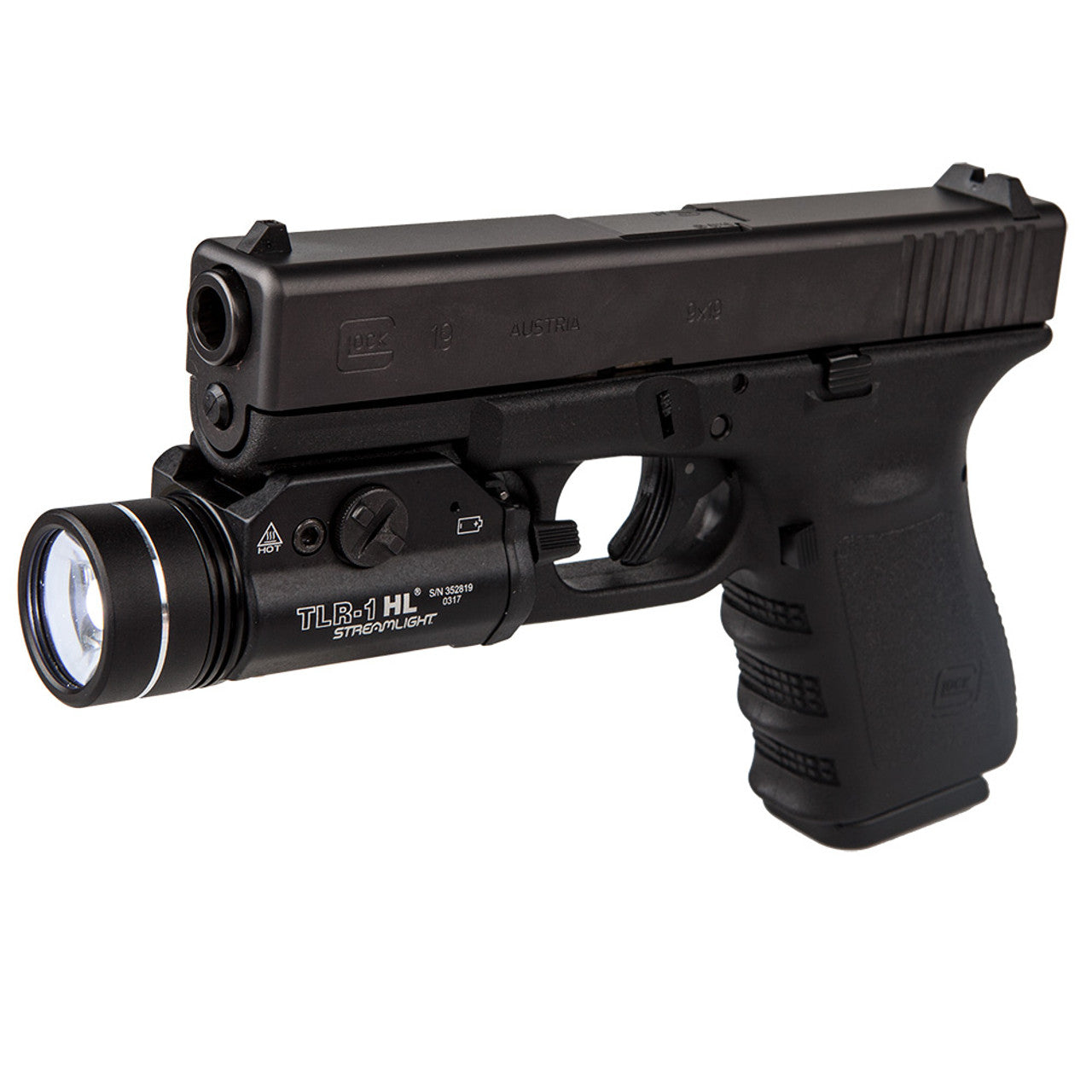 WADSN - TLR-1 HL Gun Light (w/ Streamlight Logo) – Black Ops