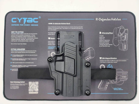 Funda de pistola universal Cytac OWB Mega-Fit