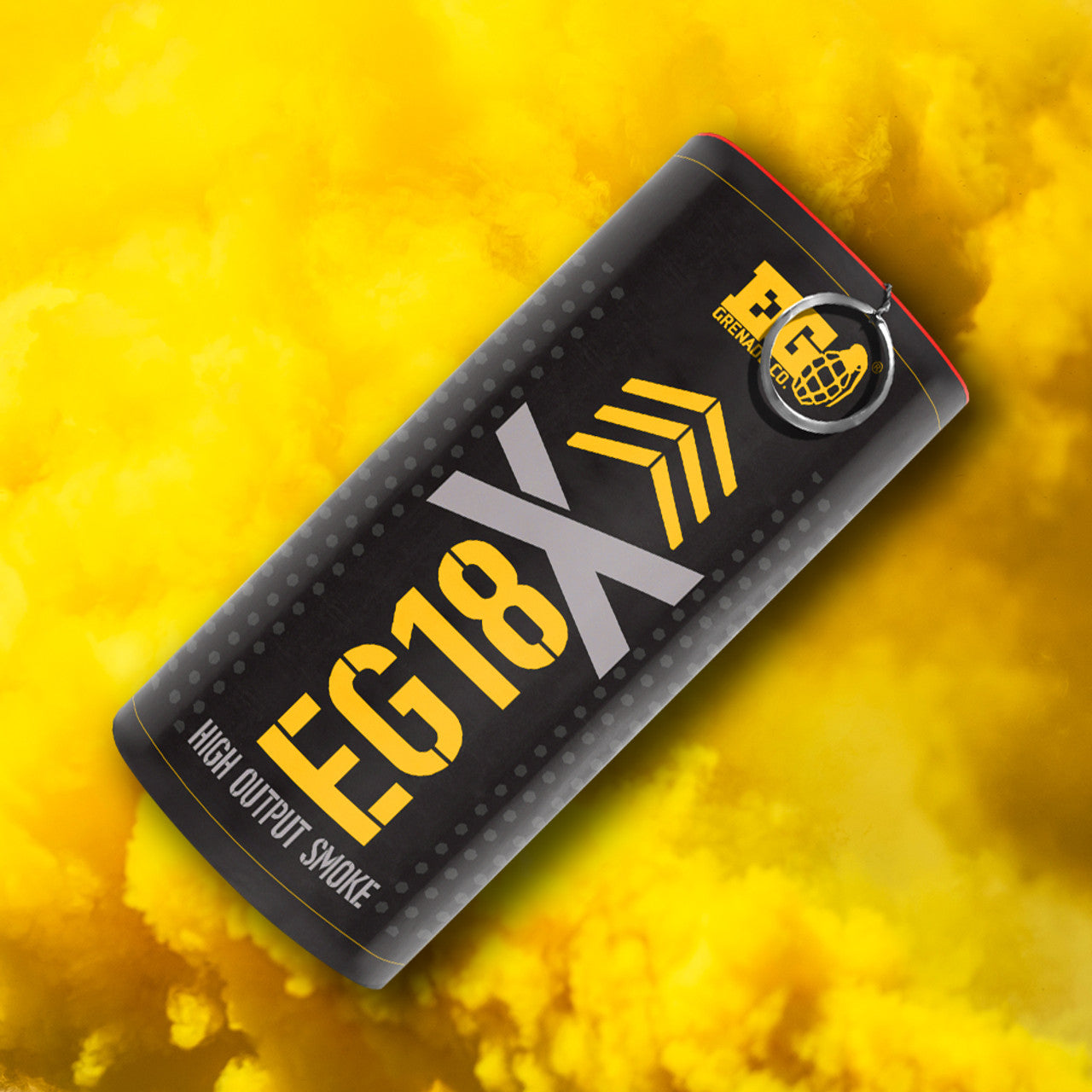 Enola Gaye EG18X Smoke Grenade – Black Ops Paintball