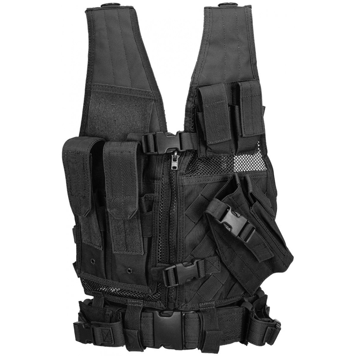 Lancer Tactical Youth Size Cross Draw Vest w/ Holster