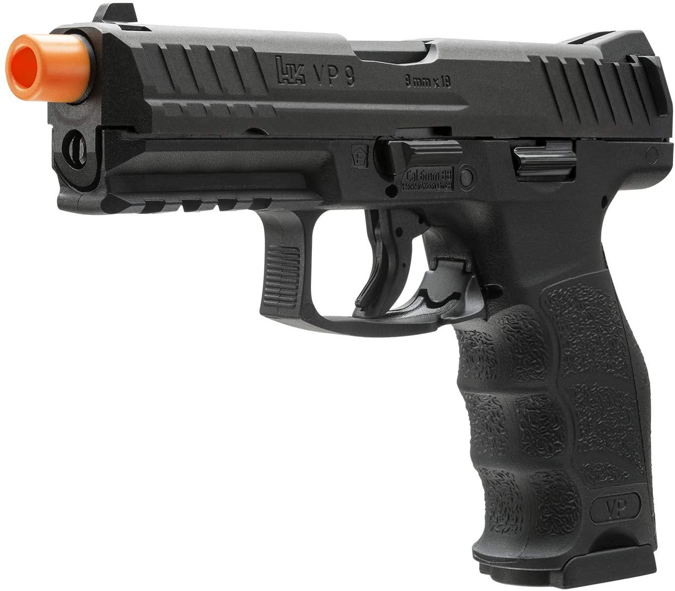 HK Heckler & Koch VP9 GBB Blowback 6mm BB Pistol Airsoft Gun, Black