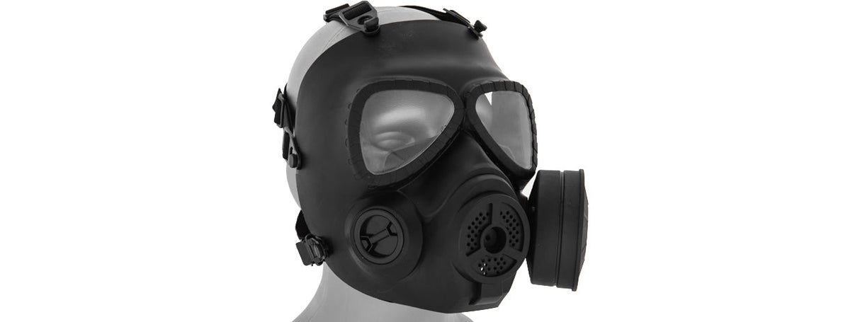 DUMMY ANTI-FOG GAS MASK (BLACK)