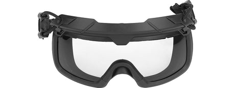 Gafas de seguridad para casco táctico Lancer [lente transparente]