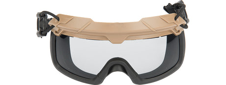 Lancer Tactical Helmet Safety Goggles [Clear Lens]