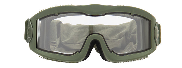 LANCER - Aero Goggle PROTECTIVE AIRSOFT GOGGLES (CLEAR LENS)