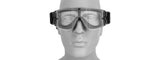 Lancer Tactical CA-231B Airsoft Safety Goggles - Frameless / Clear Lens