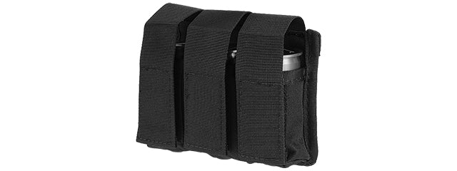 Lancer Tactical - Bolsa para granadas Triple Molle M203 de 40 mm