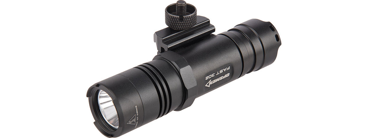 Opsmen FAST 302R WeaponLight 400-Lumen Flashlight for Picatinny Rail