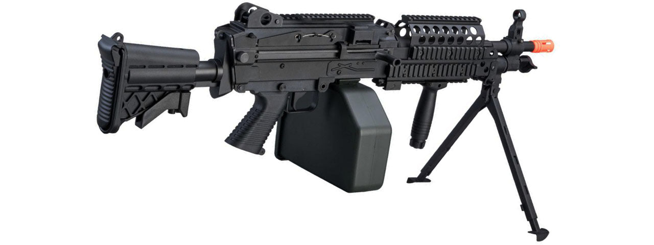 FN Herstal MK46 M249 Saw Light Machine Gun – Black Ops Paintball