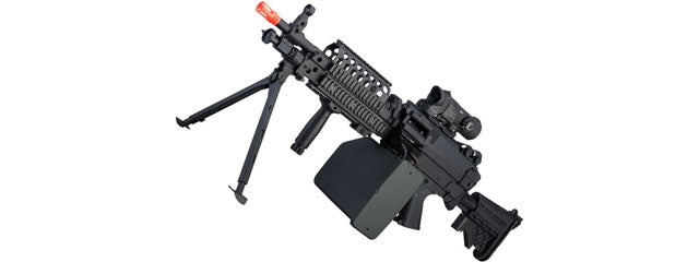 FN Herstal MK46 M249 Saw Light Machine Gun – Black Ops Paintball