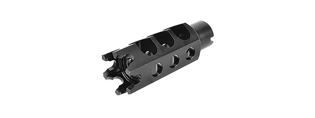 LCT AIRSOFT HEXAGON 14MM CCW FULL METAL FLASH HIDER