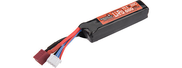 Lancer Tactical 11.1V 600mAh 20C PDW Stick LiPo Battery (Deans)