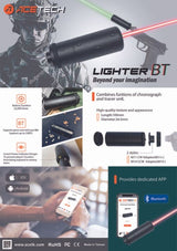 Lighter BT Ultra-Compact Rechargeable Tracer Unit w/ Bluetooth Capability