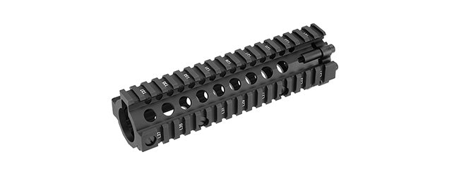 Ranger Armory - Sistema de barandilla de guardamanos Quad Picatinny M4 de 9" para rifles Airsoft