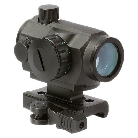 Aim Sports - 1X20 Dual Illuminated Micro Dot W/QD Lower 1/3 Co-Witness Riser