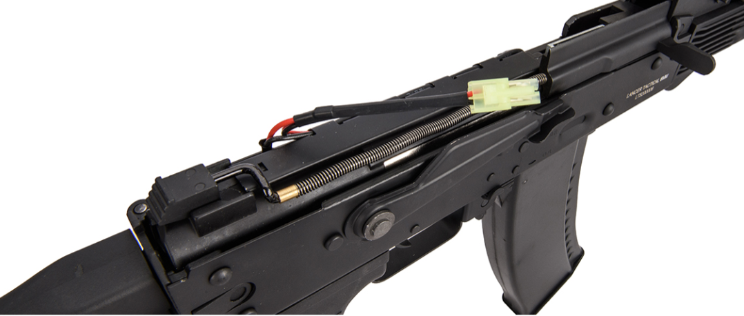 Lancer Tactical AK-Series AK-105 AEG Airsoft Rifle w/ Foldable Stock (Black)