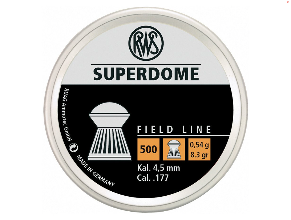RWS Superdome Precision Penetration 0.177 Caliber Pellets