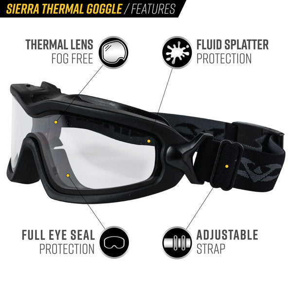 VALKEN - Gafas Sierra Thermal Airsoft