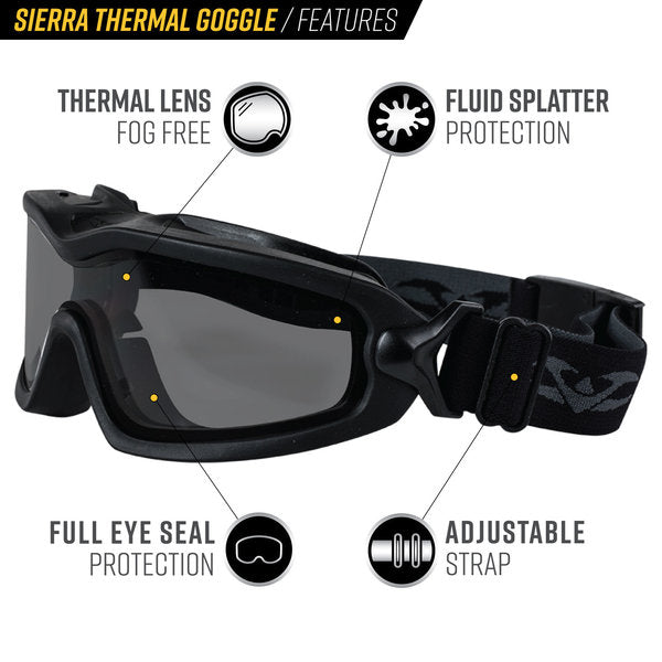 VALKEN - Sierra Thermal Airsoft Goggles