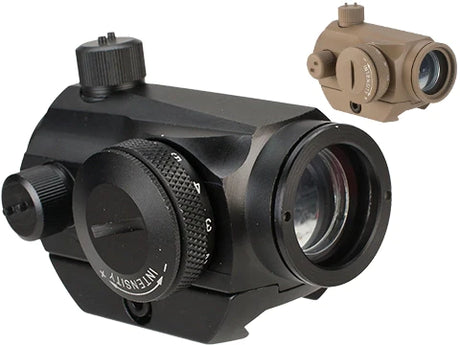 LANCER TACTICAL - MINI RED & GREEN DOT SIGHT w/1" RISER MOUNT