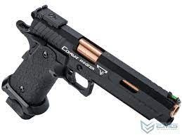 Pistola de entrenamiento Airsoft Combat Master JW3 2011 con licencia EMG STI / TTI