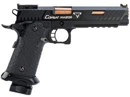 Pistola de entrenamiento Airsoft Combat Master JW3 2011 con licencia EMG STI / TTI